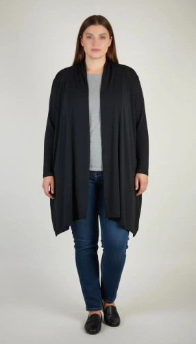 رویه شومیز زنانه مشکی آکبند فریسایز کد ۱۷۵۹ | استوک با تنخور آزاد