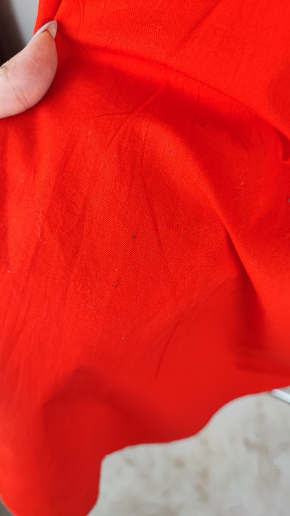 شومیز زنانه سایز بزرگ کد ۲۰۳۵ رنگ نارنجی با یقه بنددار و آستین چیندار * نمای تنخور: استایل شیک شومیز مجلسی سایز ۵۴ و ۵۶ وارداتی مناسب دورهمی و مهمانی