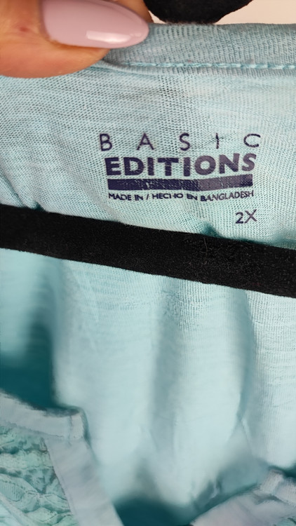 شومیز مجلسی زنانه سایز بزرگ آبی فیروزهای با پنل گیپور دکمهدار کد