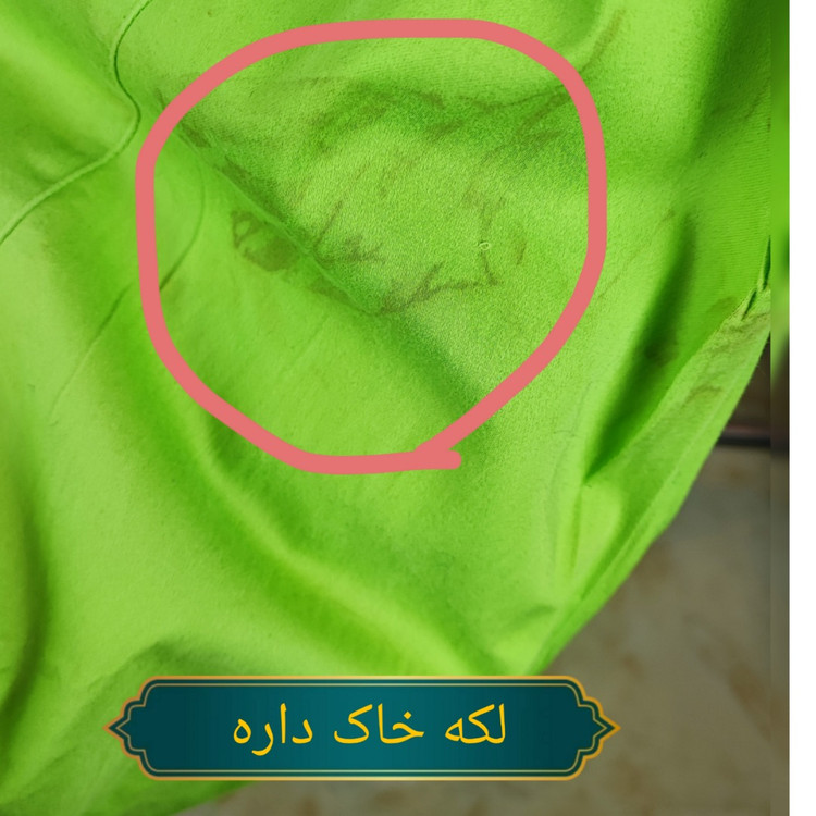 شومیز زنانه سایز بزرگ استوک برند C.J. Banks رنگ سبز روشن آستین کوتاه کد ۲۱۴۴ وارداتی