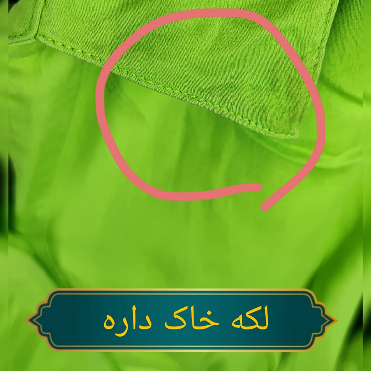 شومیز زنانه سایز بزرگ استوک برند C.J. Banks رنگ سبز روشن آستین کوتاه کد ۲۱۴۴ وارداتی