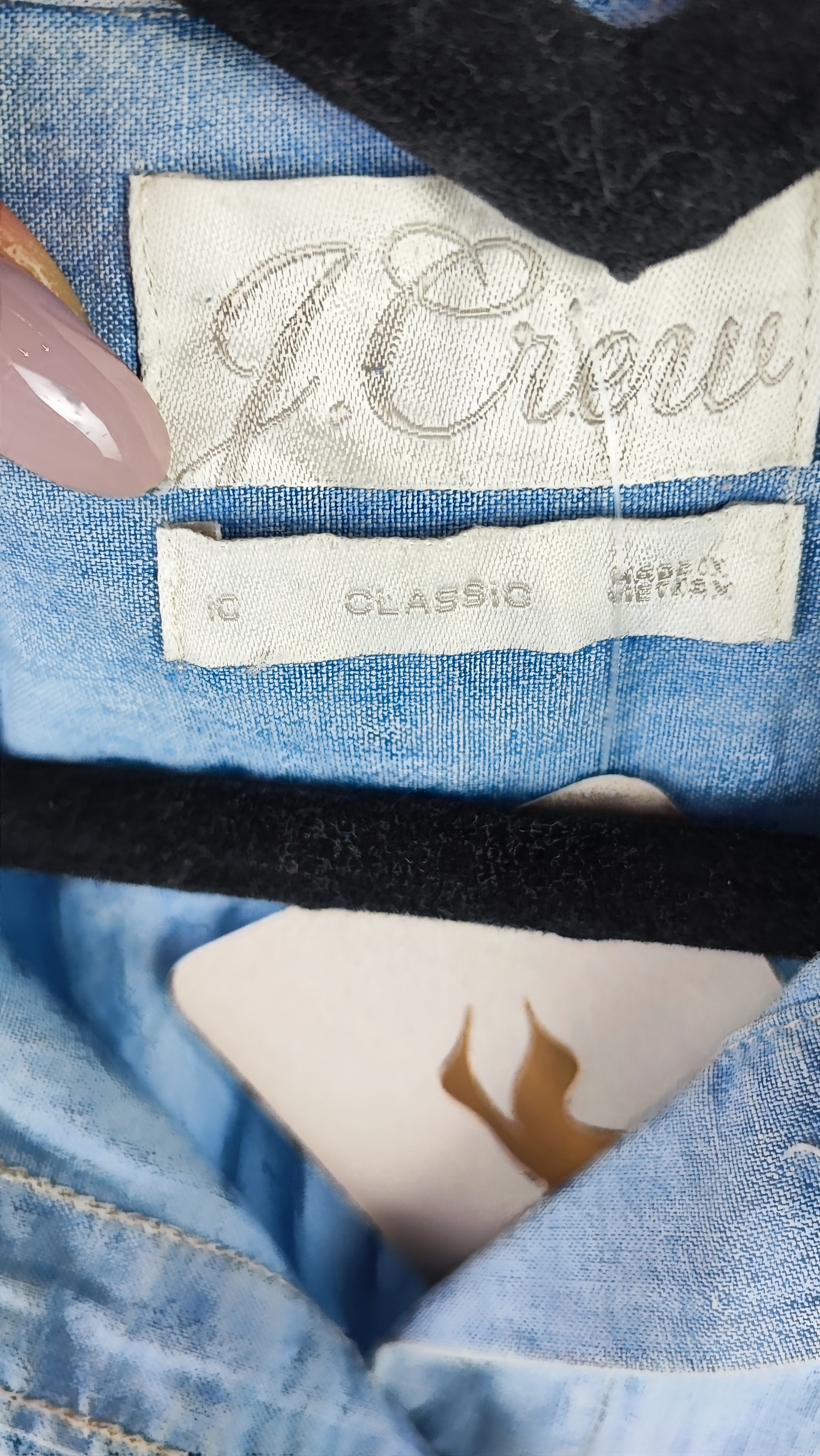 شومیز جین زنانه آبی روشن برند جی کرو J.Crew آستین بلند کد ۱۴۰۲ وارداتی استوک اروپایی