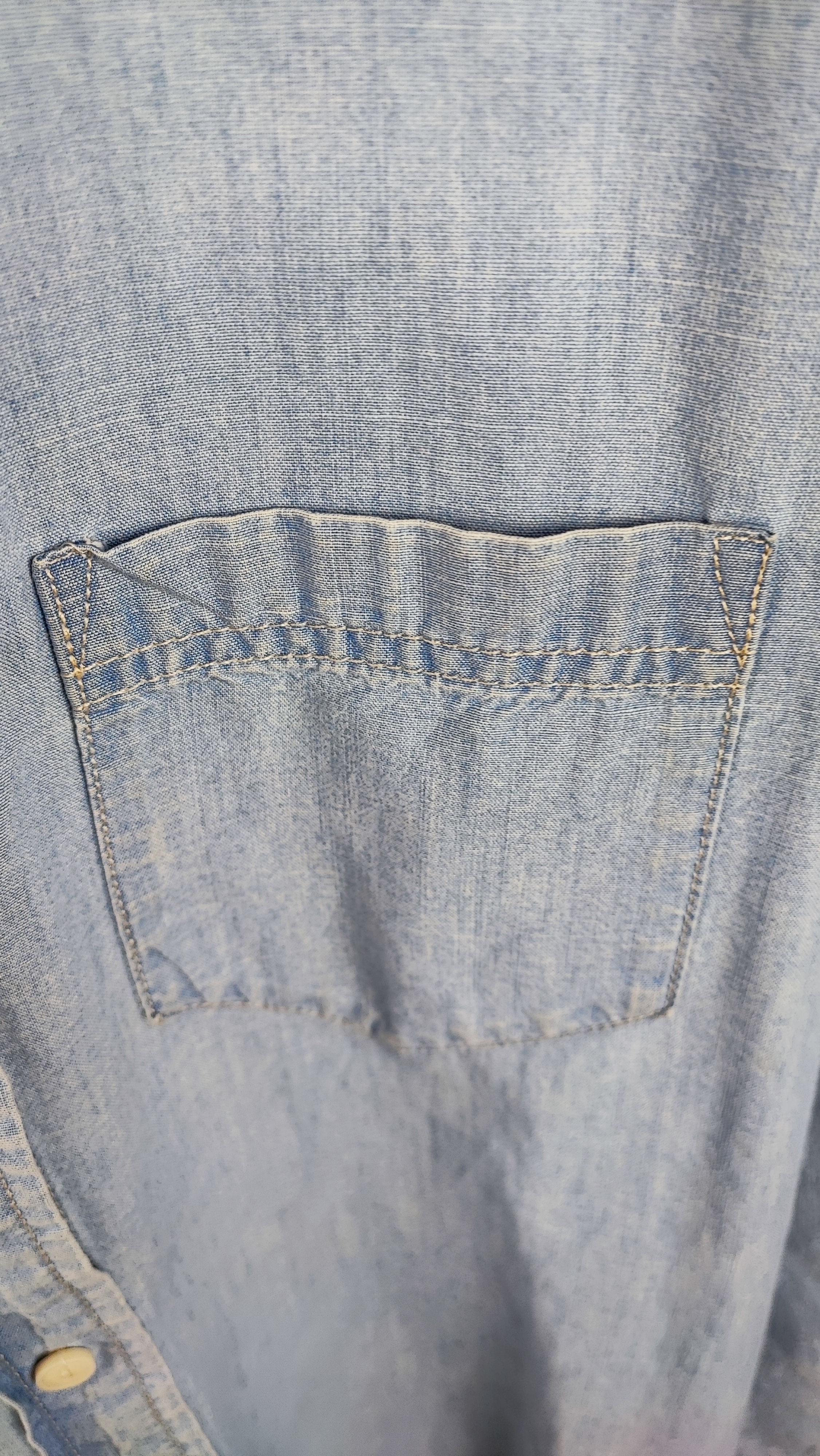 شومیز جین زنانه آبی روشن برند جی کرو J.Crew آستین بلند کد ۱۴۰۲ وارداتی استوک اروپایی