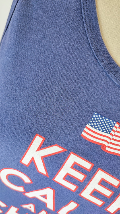 تاپ رکابی زنانه سرمهای برند چایو تیس استوک وارداتی کد ۲ با چاپ نوشته سفید و قرمز