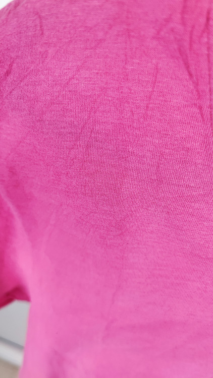 تیشرت زنانه صورتی برند Gear For Sports مدل یقه هفت استوک وارداتی مناسب استایل کژوال