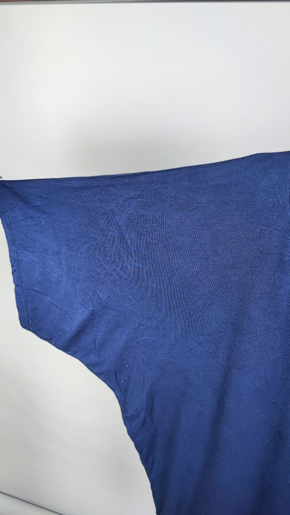 تیشرت زنانه سایز بزرگ برند Free to Live رنگ سرمهای استوک وارداتی مناسب استایل راحتی