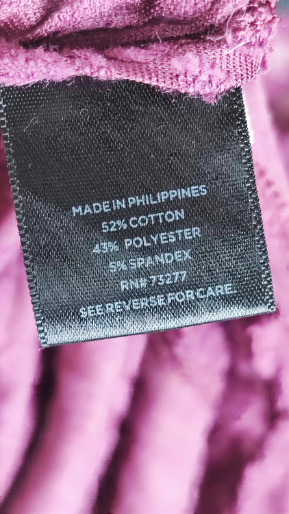 شومیز زنانه سایزبزرگ وارداتی رنگ بادمجانی توری طرحدار برند سیمپلی ورا زرماه گالری