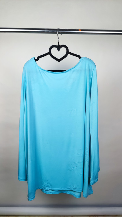 شومیز زنانه سایز بزرگ برند جسیکا لندن رنگ آبی روشن استوک وارداتی کد ۱۷۷۸ >