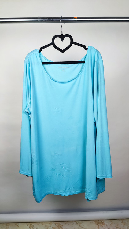 شومیز زنانه سایز بزرگ برند جسیکا لندن رنگ آبی روشن استوک وارداتی کد ۱۷۷۸ >