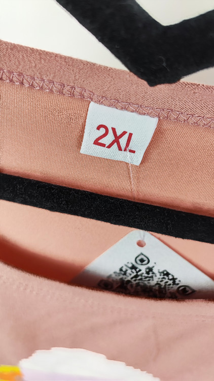 تیشرت زنانه سایز بزرگ رنگ گلبهی برند استوک وارداتی با طرح سیاره زحل کد 2061 مناسب استایل راحتی