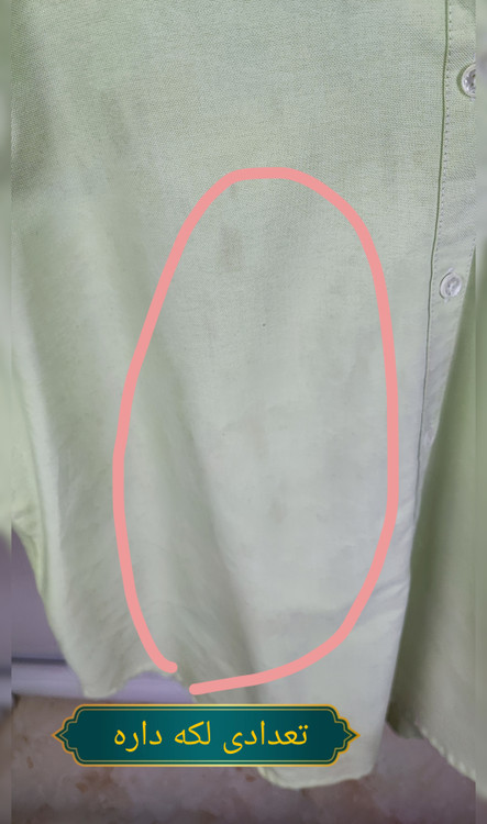 شومیز زنانه پلاس سایز برند کابین کریک استوک وارداتی رنگ لیمویی روشن مناسب سایز ۵۲ و