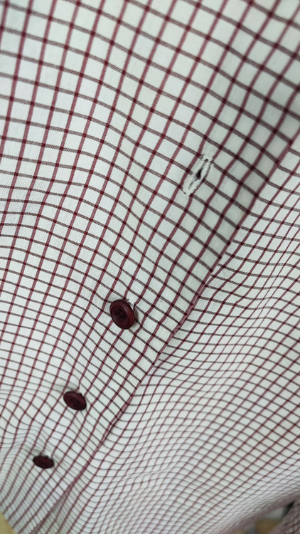 شومیز زنانه چهارخانه ریز رنگ روشن وارداتی استوک درجه یک مناسب استایل کژوال و رسمی