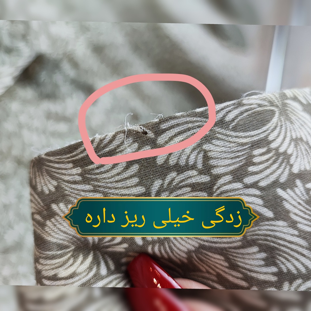 شومیز زنانه برند پولو Polo رنگ زیتونی کرم طرحدار ۱۰۰٪ پنبه استوک وارداتی زرماه گالری