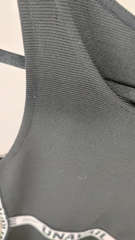 پیراهن زنانه مشکی برند H&M سری Divided مدل رکابی استوک اروپایی مناسب سایز کوچک