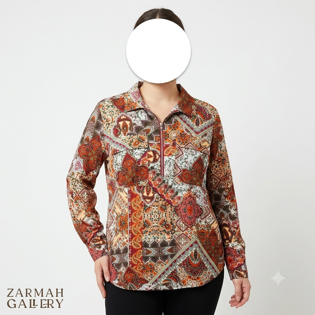 شومیز زنانه شیک وارداتی استوک با قیمت مناسب مناسب استفاده روزمره سایز ۴۴
