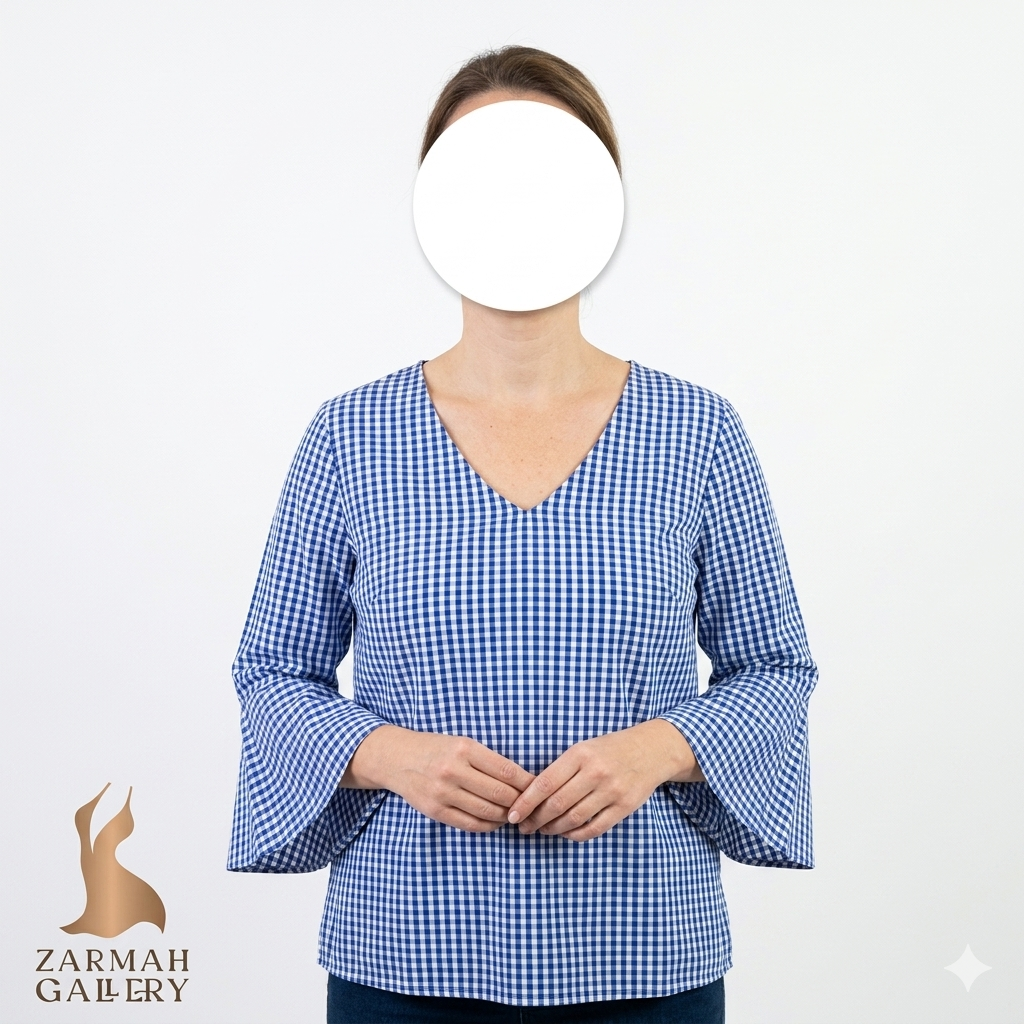 شومیز زنانه استوک وارداتی گرید A رنگ جذاب سایز ۴۲.۴۴ مناسب استایل رسمی و کژوال