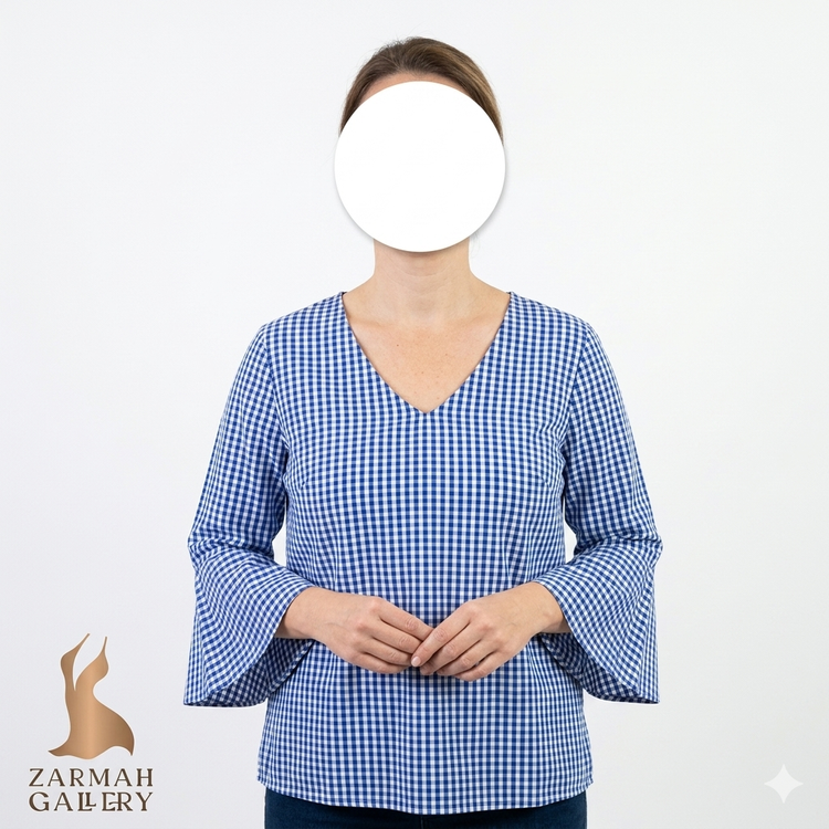 شومیز زنانه استوک وارداتی گرید A رنگ جذاب سایز ۴۲.۴۴ مناسب استایل رسمی و کژوال