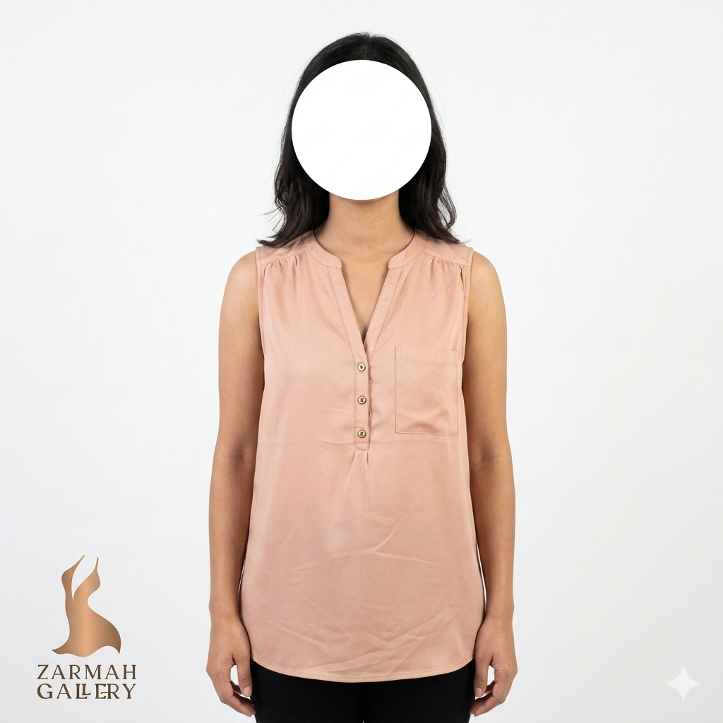 تاپ زنانه استوک برند فوراور ۲۱ رنگ نود کژوال، مناسب سایز 36-38، با کیفیت عالی و قیمت ویژه در زرماه گالری