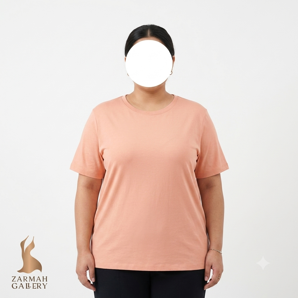 تیشرت کالباسی سایز بزرگ برند Ava & Viv مناسب استفاده روزمره
